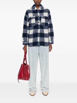 WOOLRICH Gentry Overshirt in Bold Check for Women