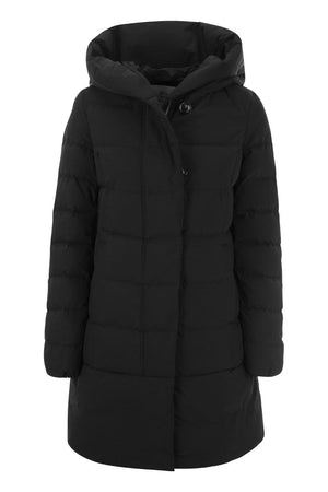 WOOLRICH Hooded Down Jacket for Women