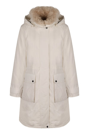 WOOLRICH Technical Fabric Parka Jacket for Women - FW24