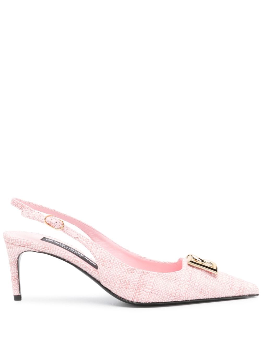 Dolce & Gabbana Pink Slingback Pumps