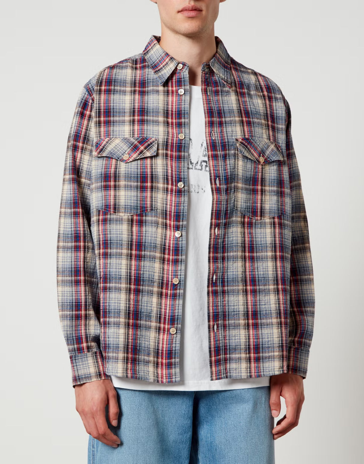 ISABEL MARANT Cotton Linen Check Shirt for Men - SS24 Collection