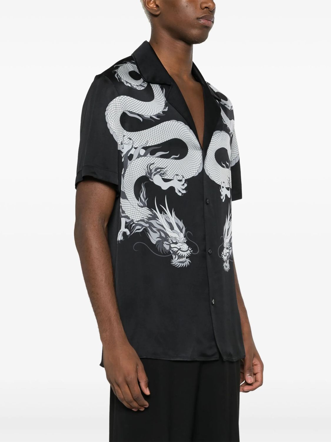 BALMAIN Long Tops for Men in Black - 24SS Collection