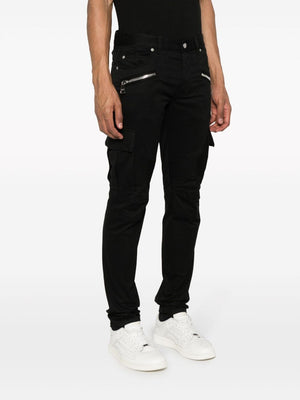 BALMAIN Tapered Cargo Pants - Size 30