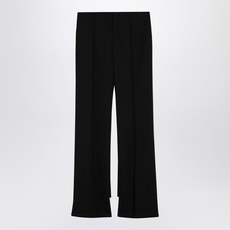 CHLOÉ Asymmetrical Wool Trousers for Women