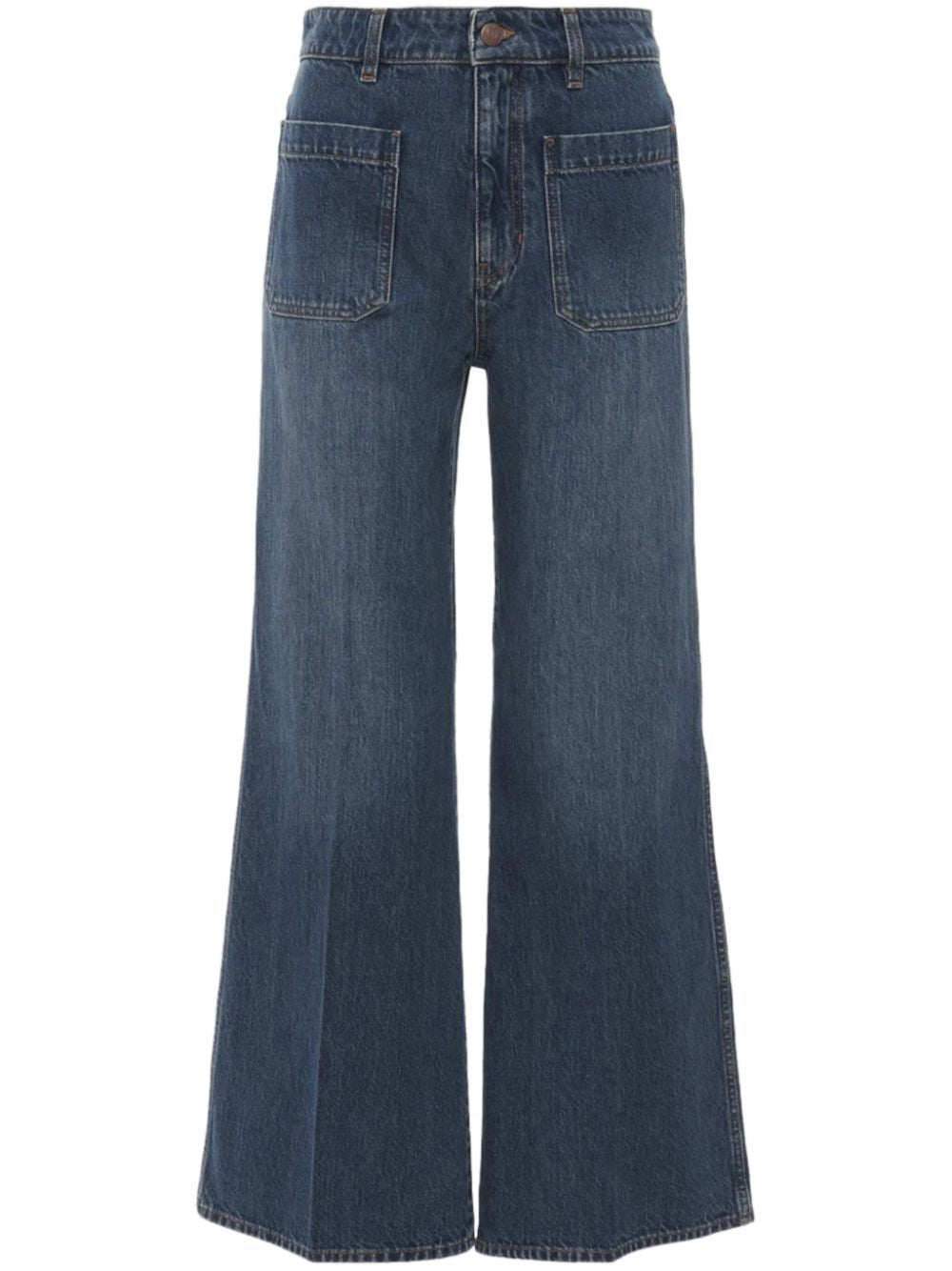 CHLOÉ Straight Cut Denim Jean Pants for Women