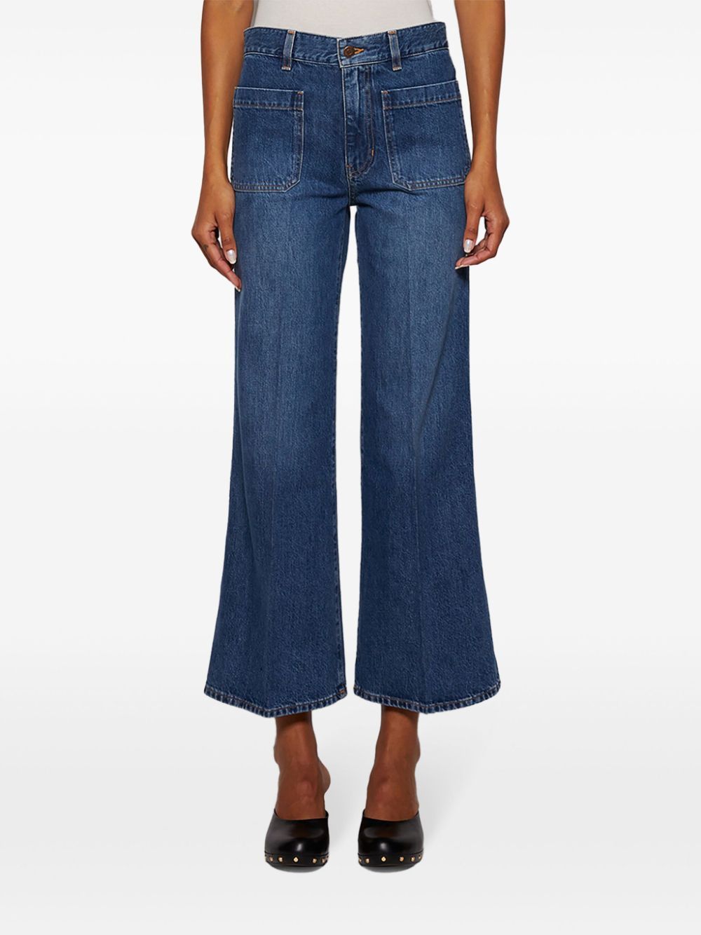 CHLOÉ Straight Cut Denim Jean Pants for Women