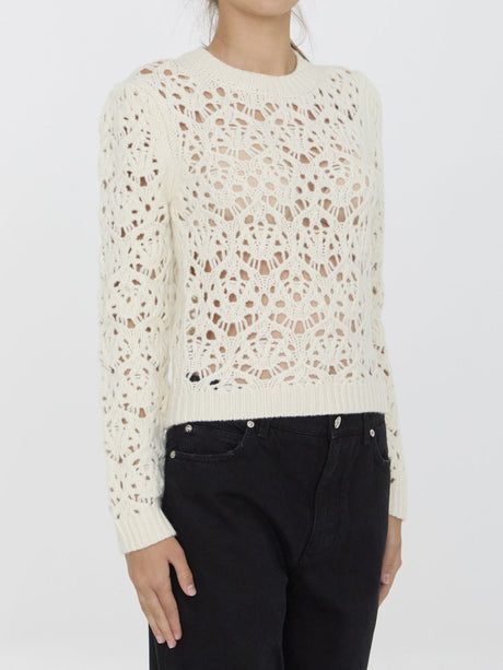 CHLOÉ Open Knit Sweater for Women - FW24 Collection