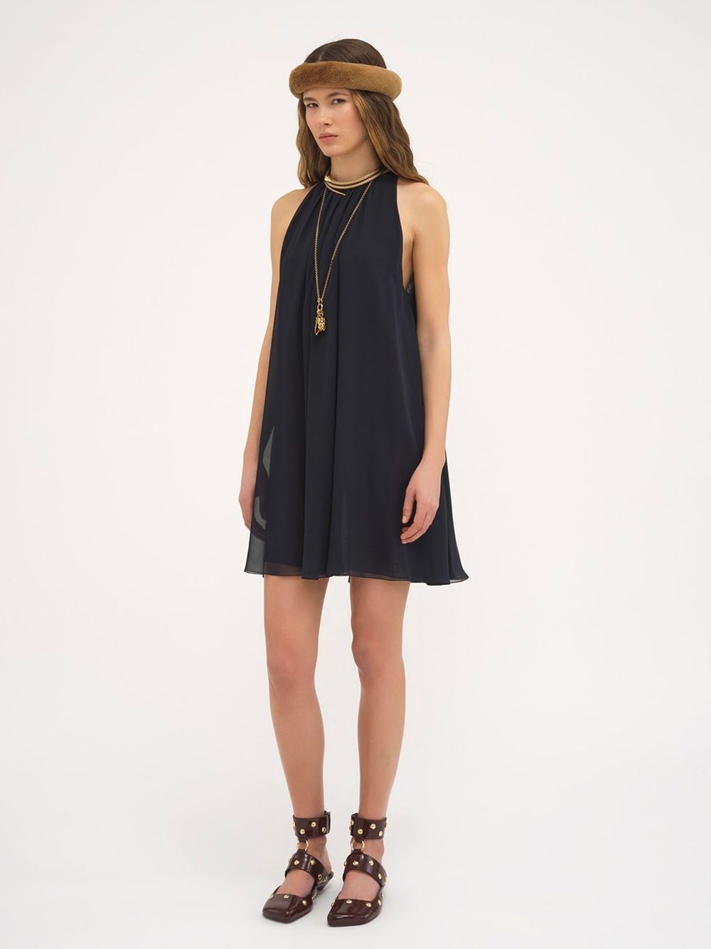 CHLOÉ Elegant Silk Mini Dress for Women