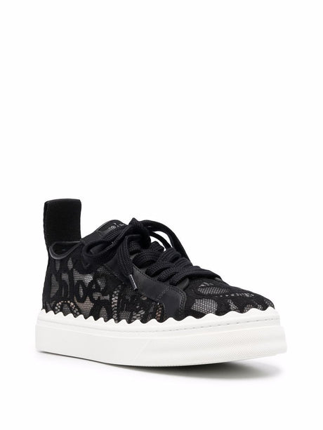 CHLOÉ Elegant Leather Sneakers for Women