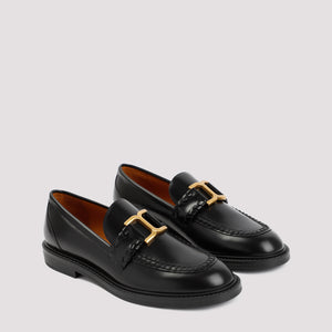 CHLOÉ Elegant Leather Loafer with 2.5 cm Heel Height