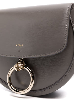 CHLOÉ Grey Shoulder Bag for Women | 23FW Collection 2024