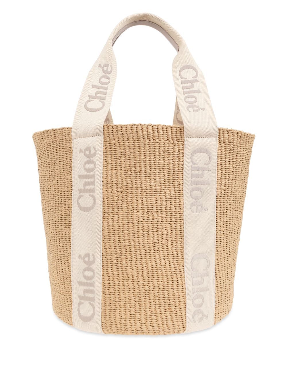 CHLOÉ Large Handwoven Basket Bag