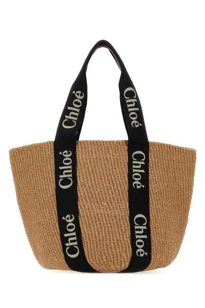 CHLOÉ Large Handwoven Basket Bag