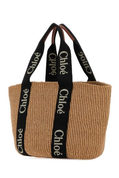 CHLOÉ Large Handwoven Basket Bag