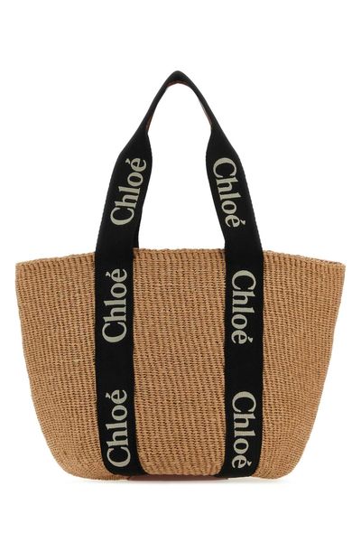 CHLOÉ Large Handwoven Basket Bag