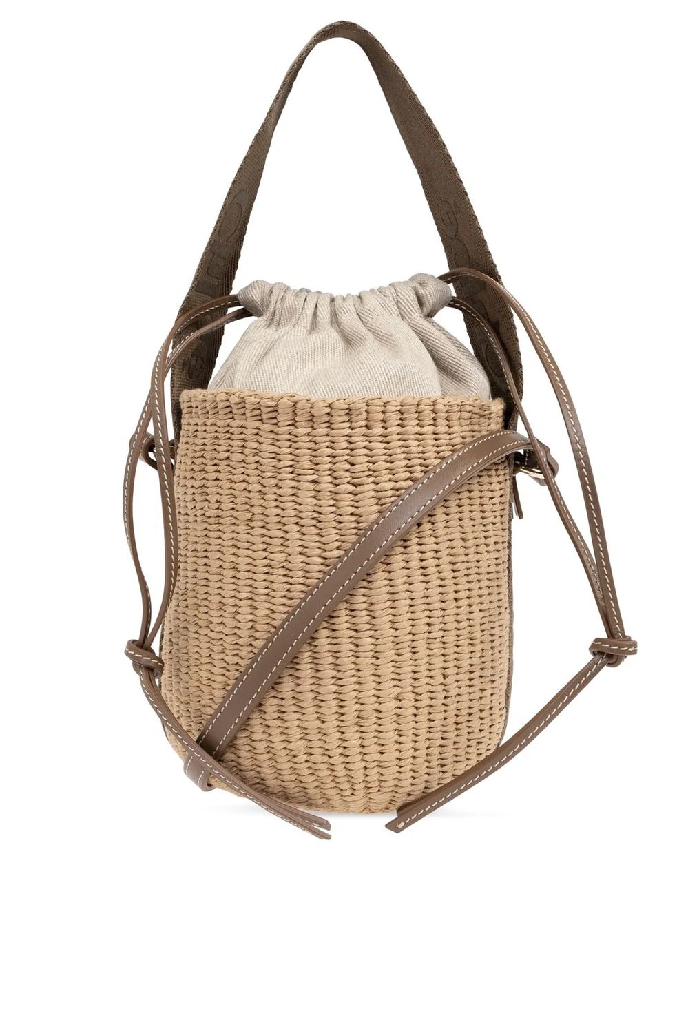 CHLOÉ Mini Woven Basket Handbag