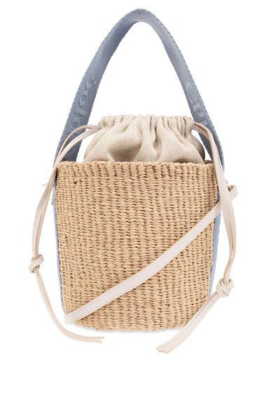 CHLOÉ Mini Woven Basket Handbag