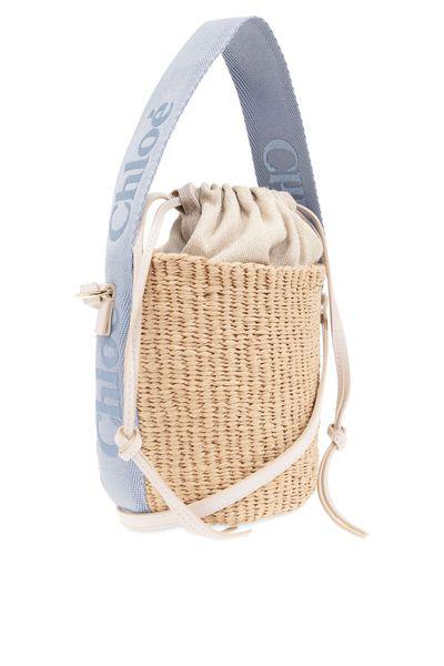 CHLOÉ Mini Woven Basket Handbag