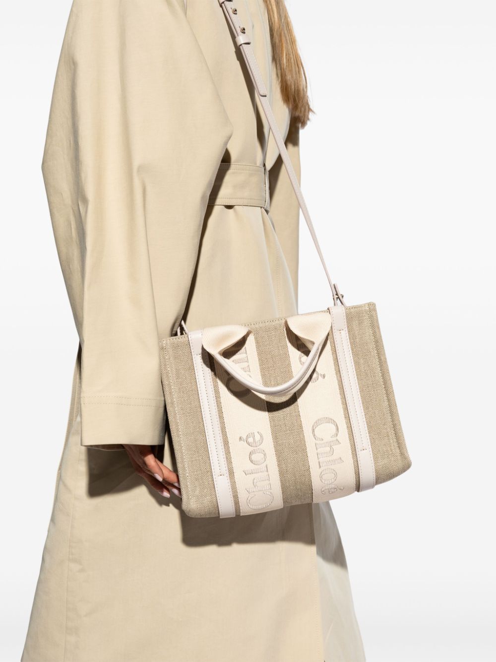 CHLOÉ Mini Woody Tote Handbag