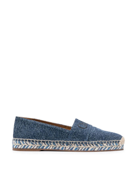 CHLOÉ Women's Flat Logo Espadrilles