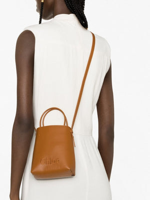 CHLOÉ Women's 24SS Brown Tote Bag - Chic and Stylish!