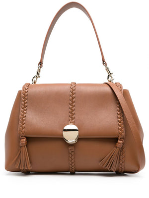 CHLOÉ Elegant Penelope Mini Handbag - 35CM x 24CM x 13CM