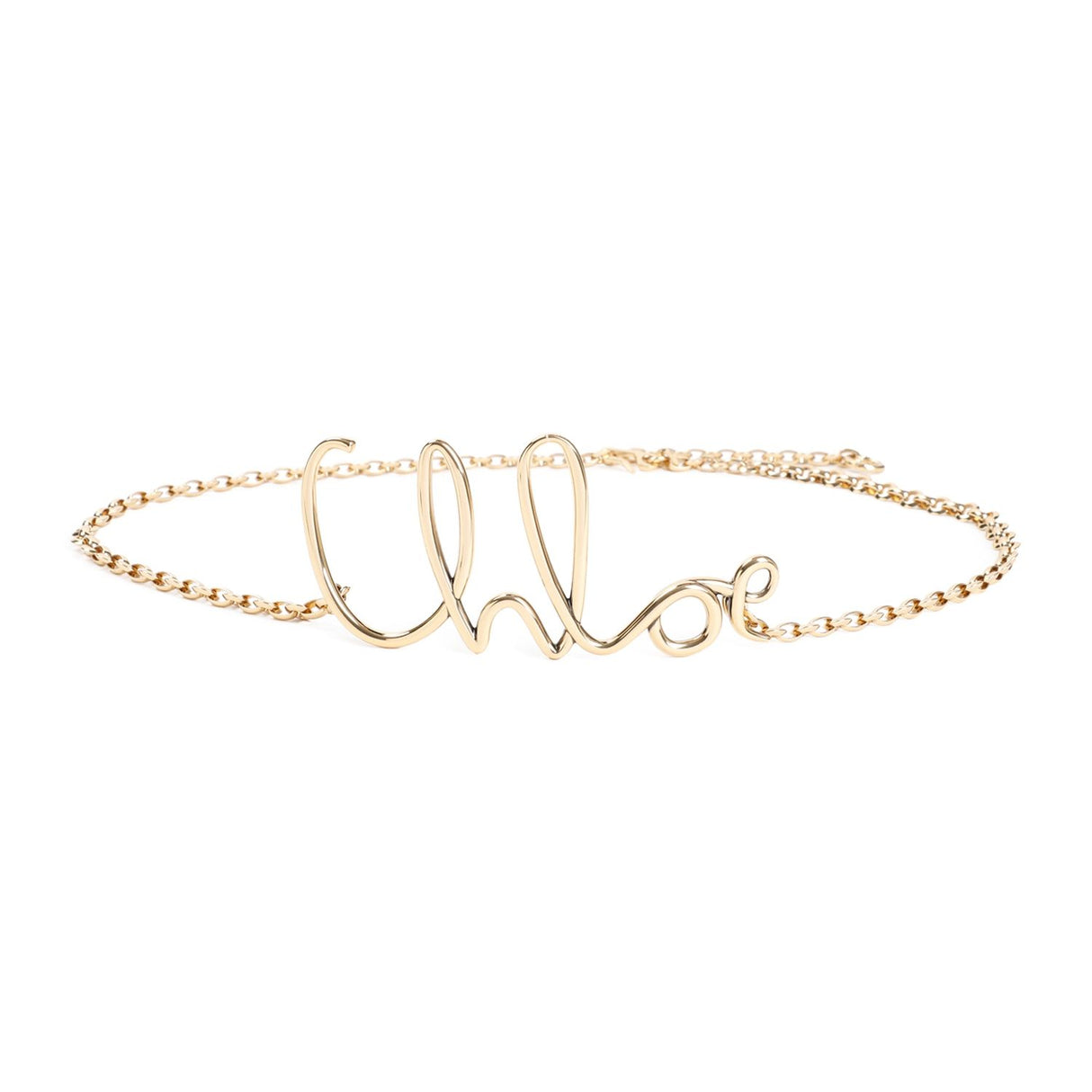 CHLOÉ Elegant Brass Belt for Women