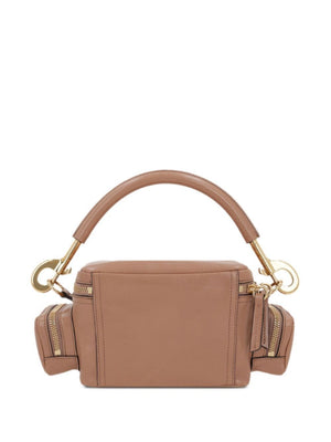 CHLOÉ Leather Crossbody Camera Handbag