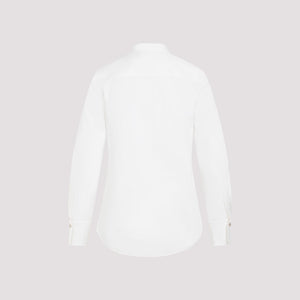 CHLOÉ Embellished Cotton Poplin Shirt - SS24