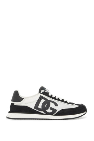 DOLCE & GABBANA Chic Leather Sneakers for Women - Fall/Winter 2024