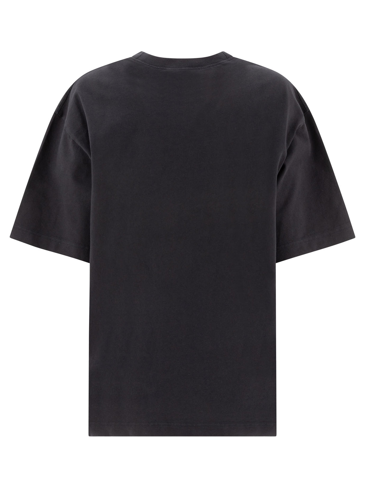 ACNE STUDIOS Elegant U-Styled Black Tee for Women