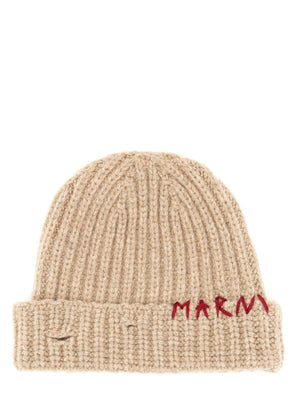 MARNI Women's Virgin Wool Knit Beanie Hat