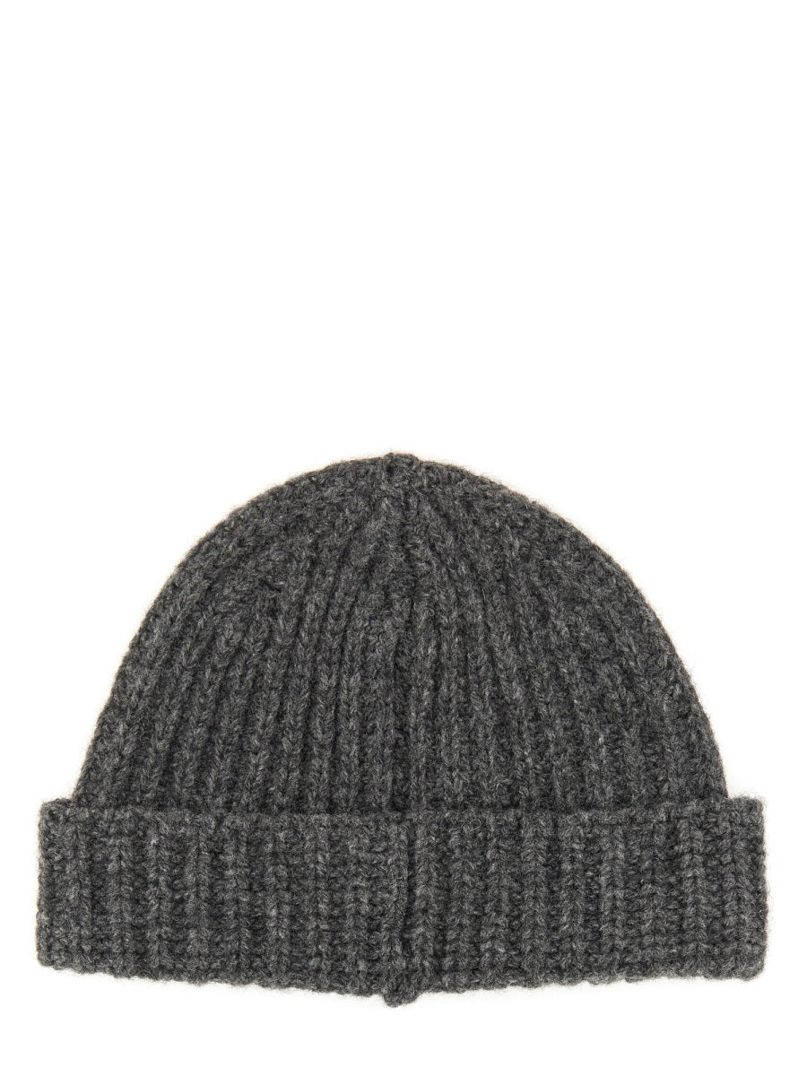 MARNI Classic Wool Knit Beanie Hat