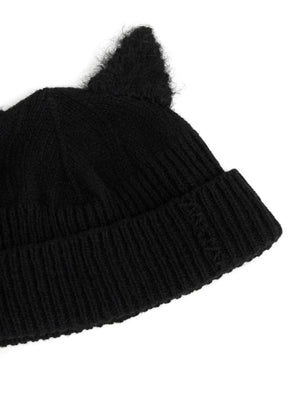 MARNI Mini Knit Beanie with Cat Ears