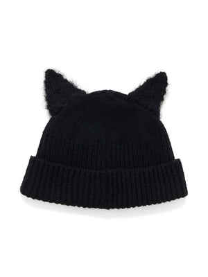 MARNI Mini Knit Beanie with Cat Ears