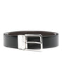 SANTONI Regular Leather Belt for Men