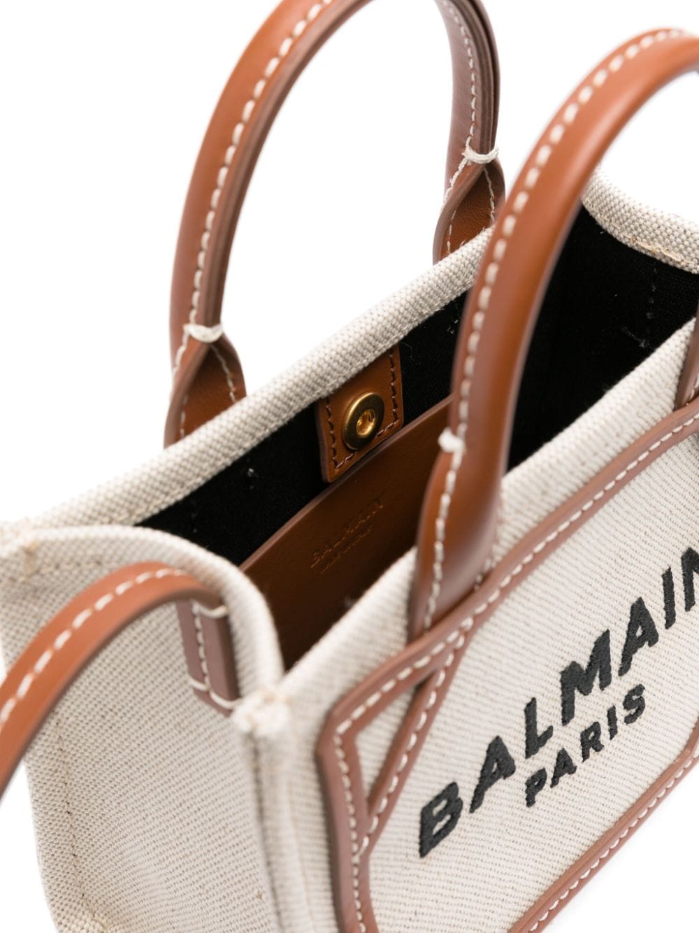 BALMAIN Stylish Beige Tote Bag for Women - 24SS Collection