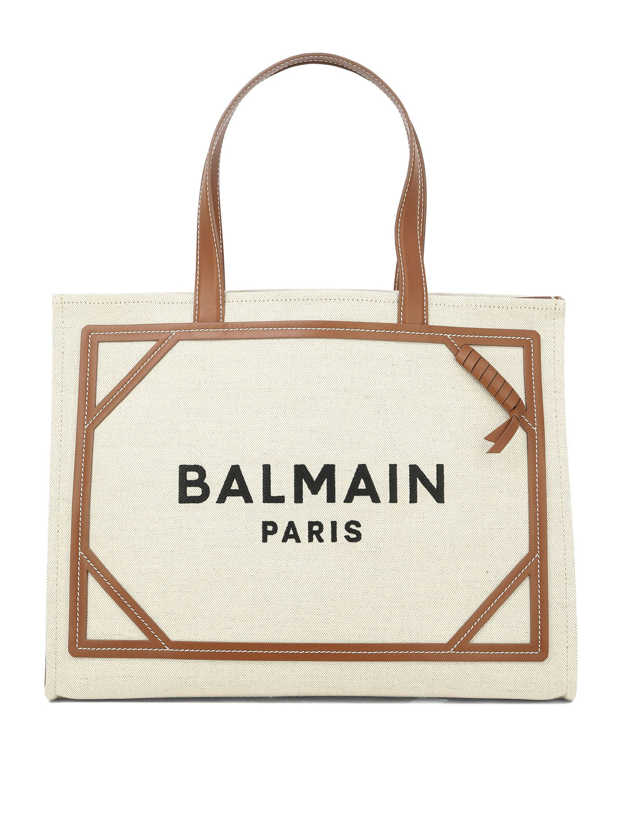 BALMAIN Fashionable Beige Tote Bag for Women - 2024 Collection