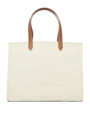 BALMAIN Fashionable Beige Tote Bag for Women - 2024 Collection