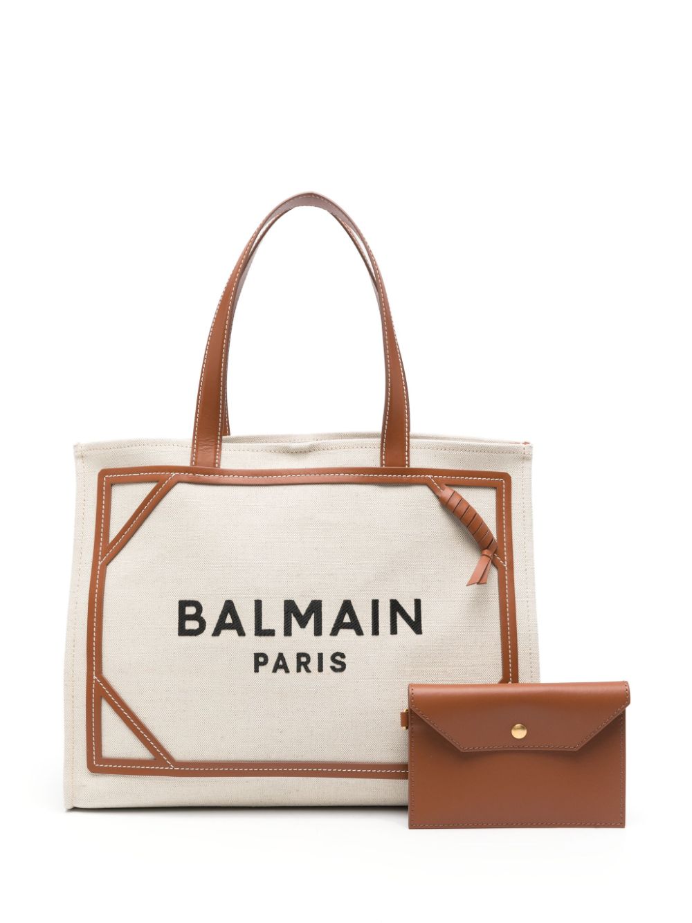 BALMAIN Fashionable Beige Tote Bag for Women - 2024 Collection