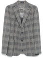 CIRCOLO 1901 COTTON SINGLE-BREASTED JACKET - IMPERIAL BLUE STYLE