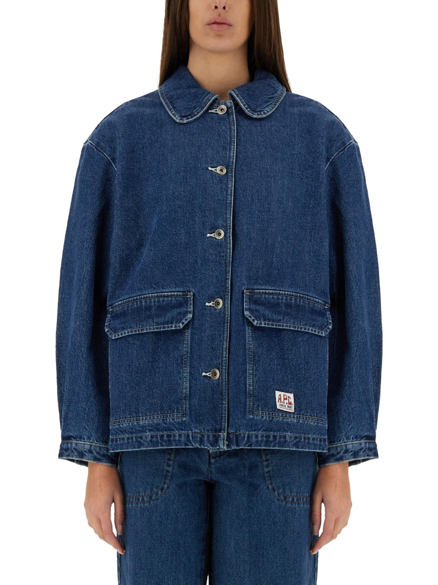 A.P.C. Women’s Mini Denim Jacket