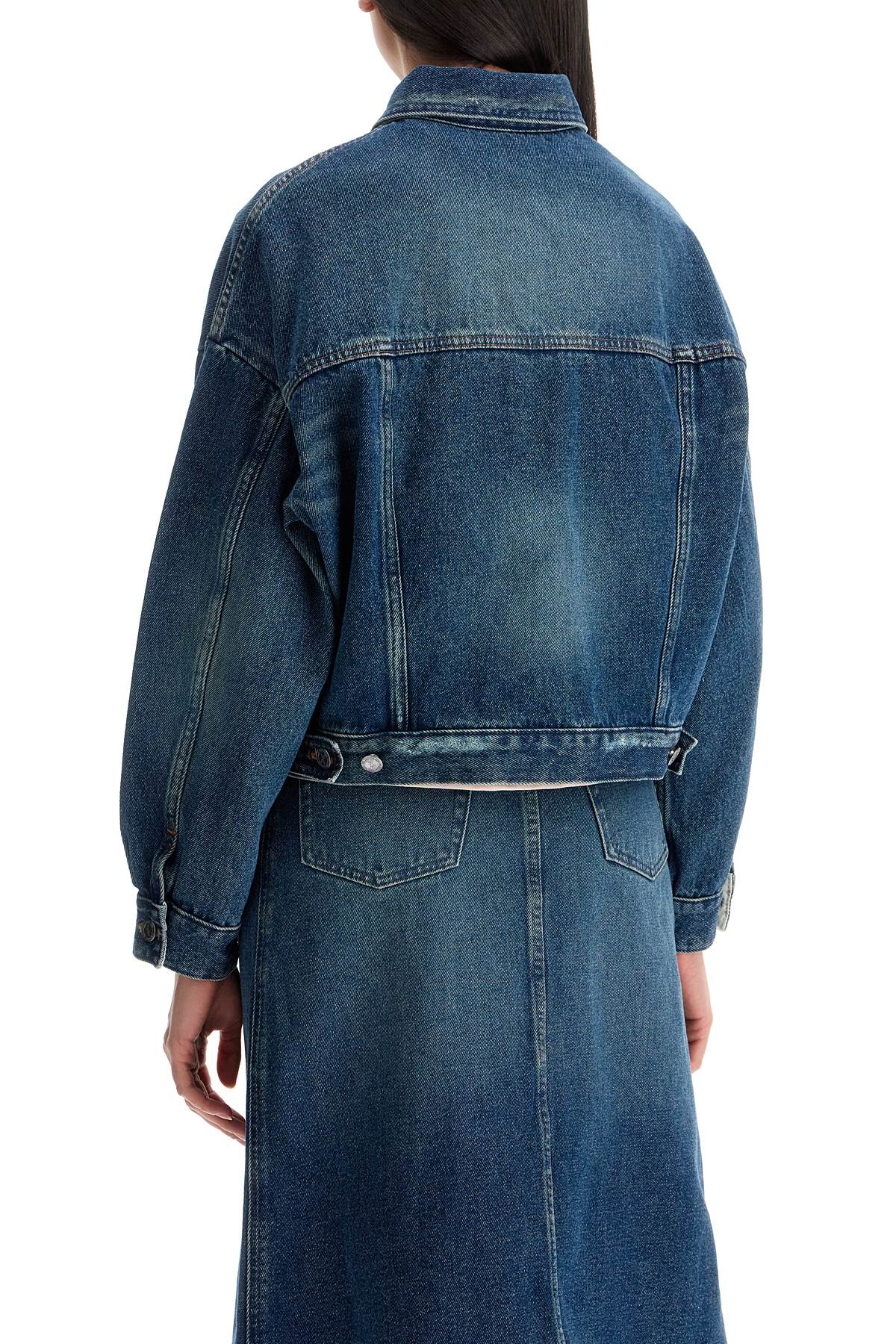 A.P.C. Relaxed Fit Boxy Denim Jacket - Short and Stylish