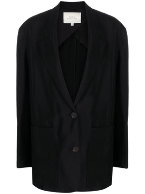 Black 24SS Women's Jacket by Studio Nicholson