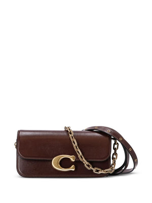 COACH Elegant Mini Leather Shoulder Bag 23