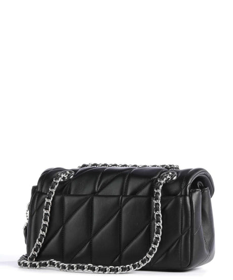 COACH Luxurious Black Leather Mini Crossbody