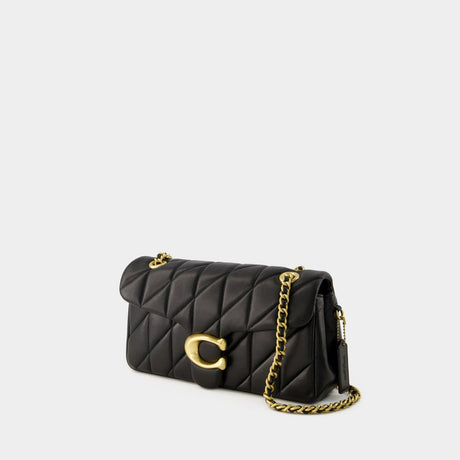 COACH Quilted Mini Shoulder Handbag with Chain