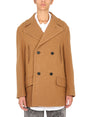 MARNI Double-Breasted Virgin Wool Jacket for Women