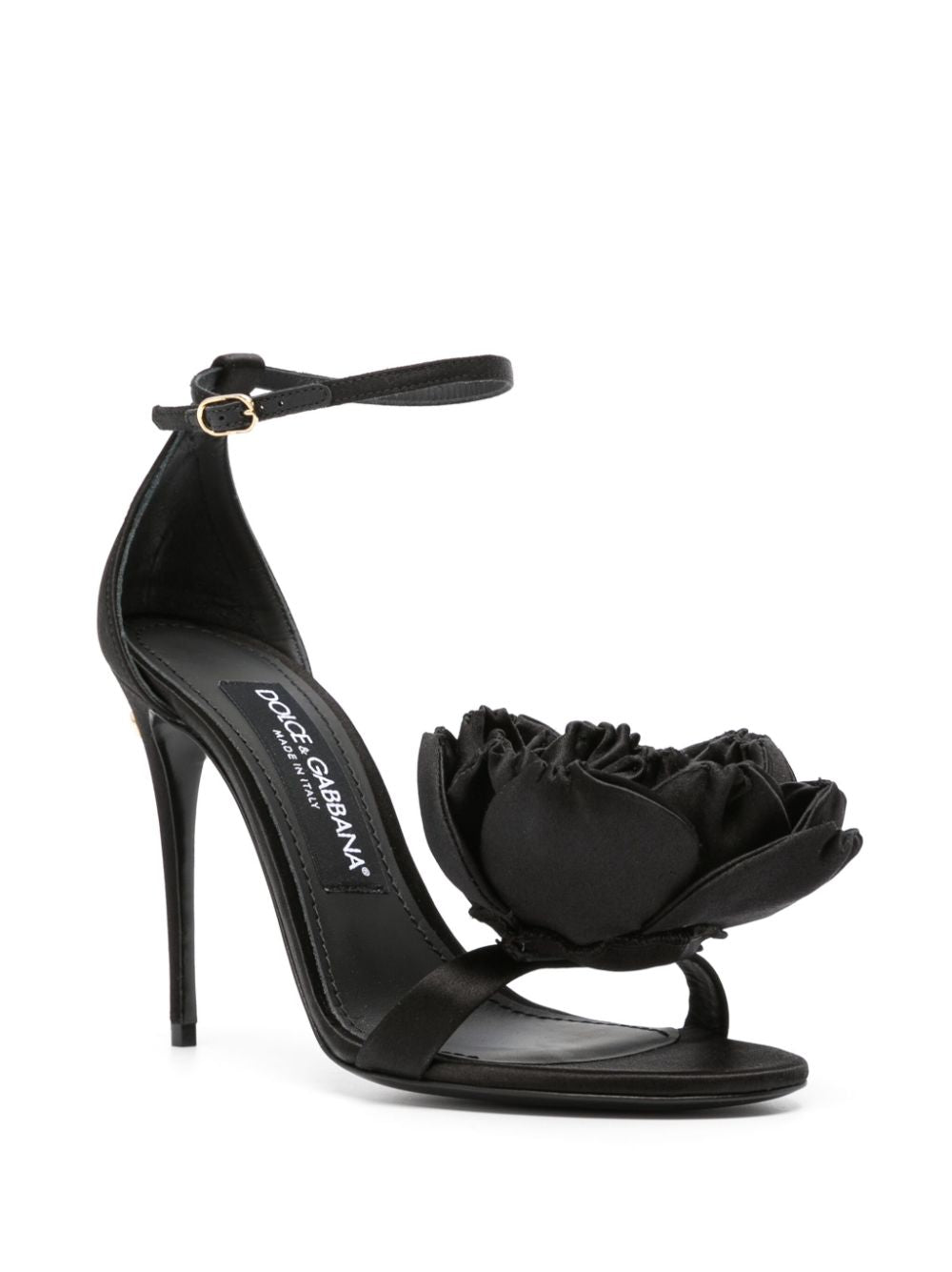 DOLCE & GABBANA 23FW Women's Black Sandals