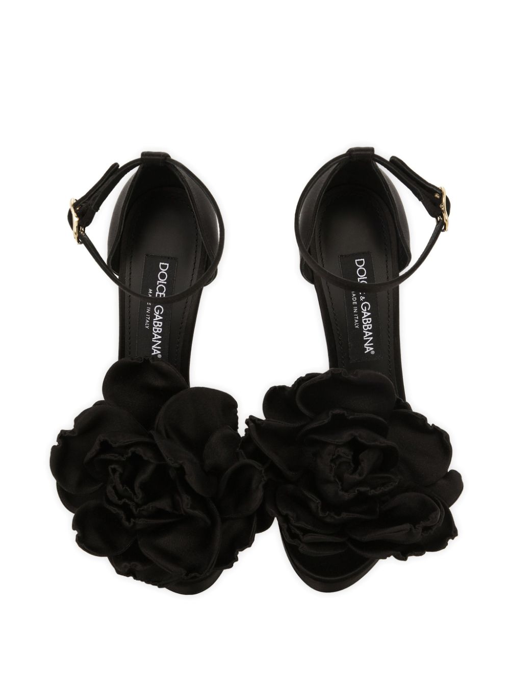 DOLCE & GABBANA Elegant 23FW Black Women's Sandals for Any Occasion